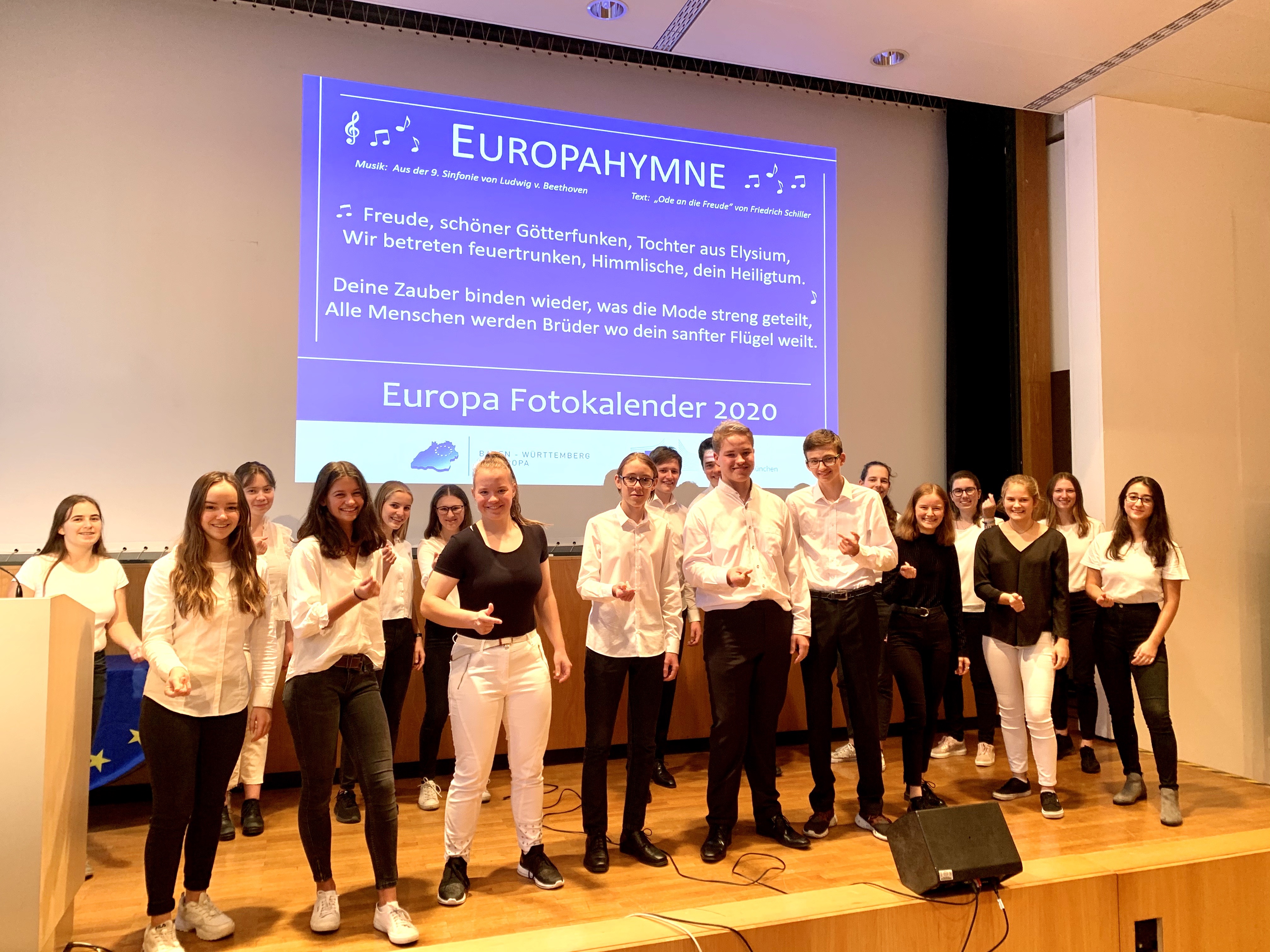 Auftritt im Justizministerium 2019