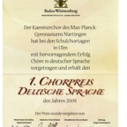 Urkunde dspr 09